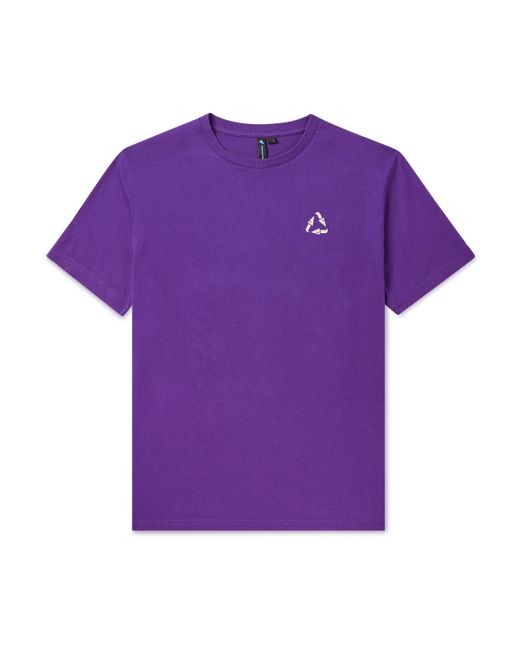 Klättermusen Runa Scrambling Logo-Print Cotton-Jersey T-Shirt