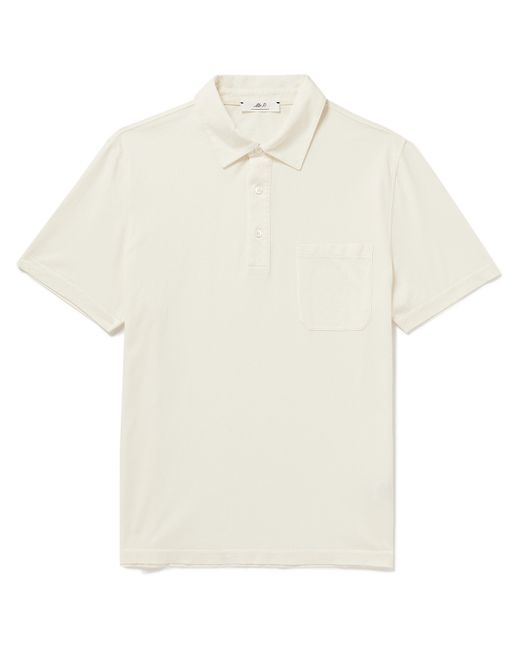 Mr P. Mr P. Garment-Dyed Cotton-Jersey Polo Shirt