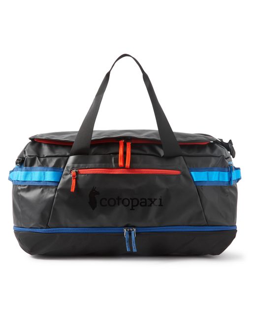 Cotopaxi Allpa Webbing-Trimmed Logo-Print Shell Duffle Bag