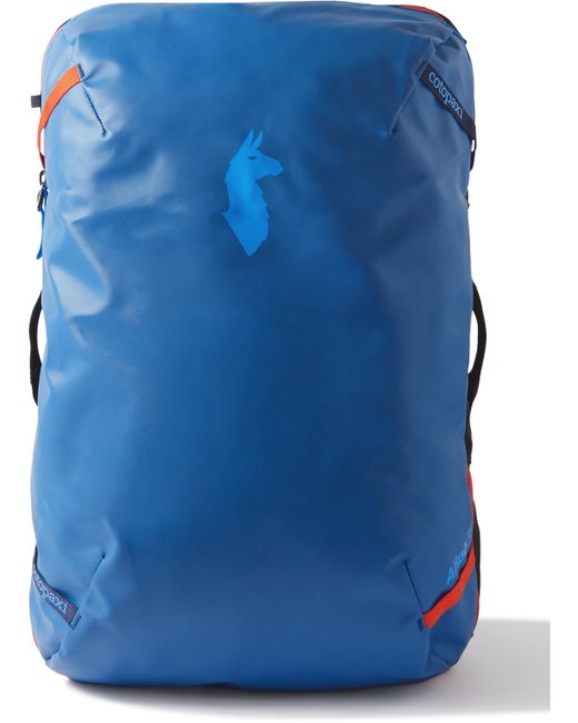 Cotopaxi Allpa 35L Logo-Print Shell and Canvas Backpack