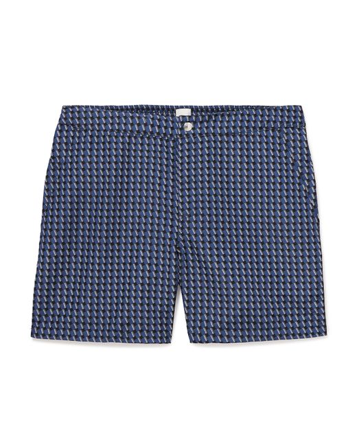 Paul Smith Slim-Fit Mid-Length Printed Recycled Swim Shorts