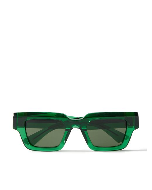 Bottega Veneta Rectangular-Frame Acetate Sunglasses