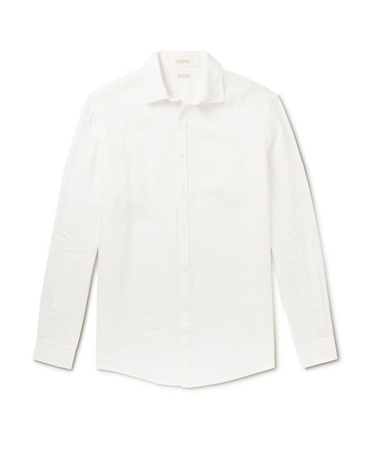 Massimo Alba Canary Cotton-Poplin Shirt