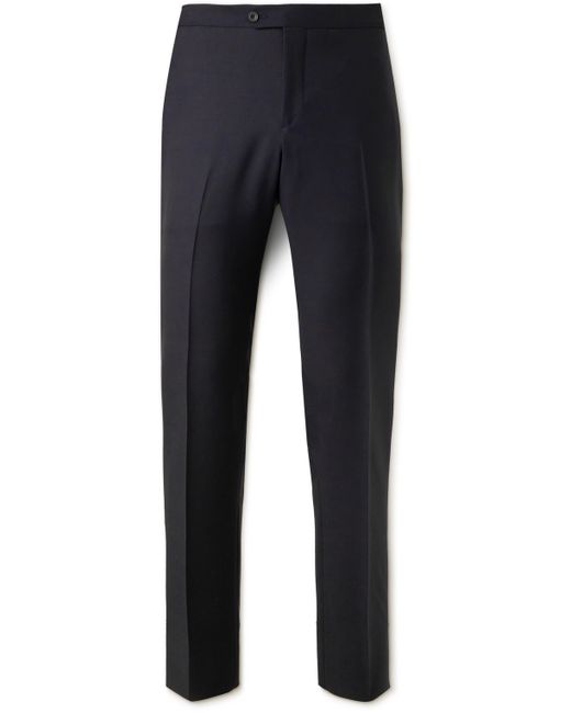 Thom Sweeney Straight-Leg Wool and Mohair-Blend Twill Suit Trousers