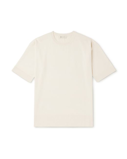 Piacenza Cashmere Silk and Cotton-Blend T-Shirt