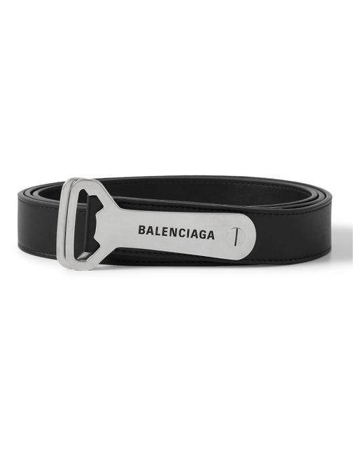 Balenciaga Bottle Opener 3cm Embellished Leather Belt