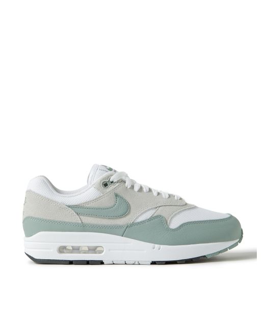 Nike Air Max 1 SC Suede Mesh and Leather Sneakers