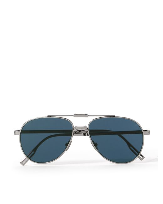 Dior Dior90 A1U Aviator-Style Tone Sunglasses