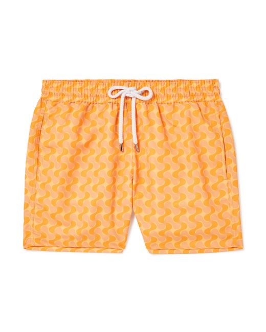 Frescobol Carioca Straight-Leg Short-Length Printed Swim Shorts S