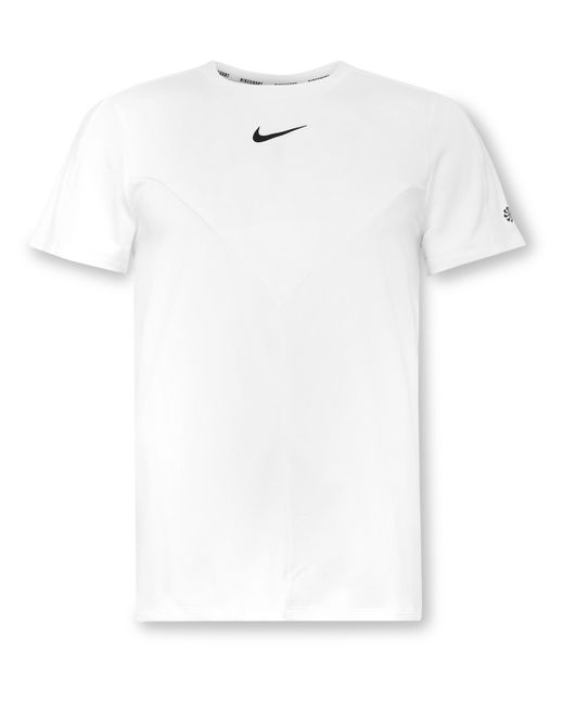 Nike Tennis NikeCourt Slam Slim-Fit Logo-Print Dri-FIT T-Shirt S
