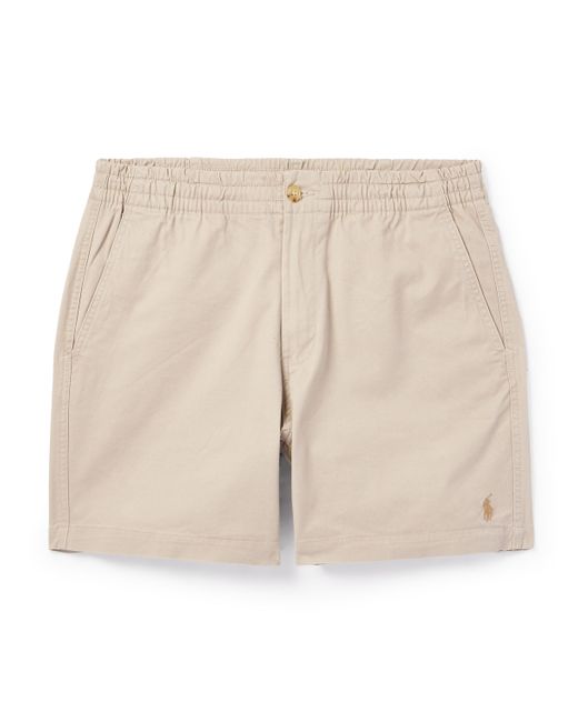 Polo Ralph Lauren Straight-Leg Stretch-Cotton Twill Drawstring Shorts XS
