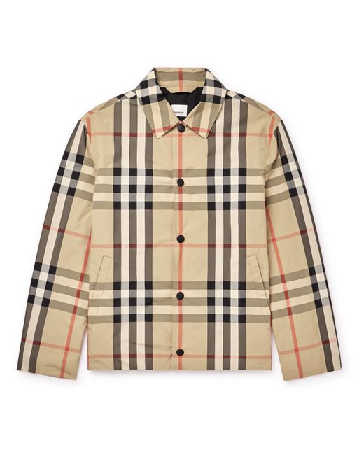 Burberry Checked Shell Coach Jacket S