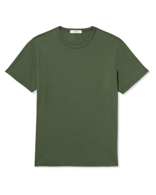 Mr P. Mr P. Garment-Dyed Cotton-Jersey T-Shirt XS
