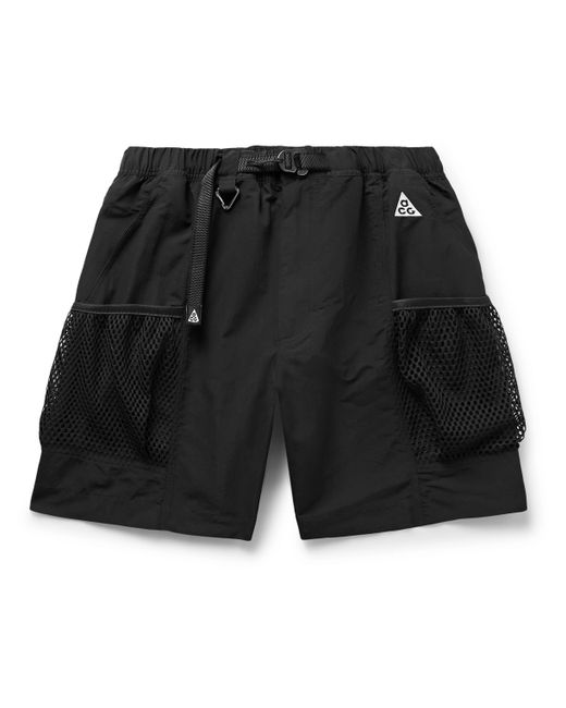 Nike ACG Snowgrass Straight-Leg Belted Nylon Cargo Shorts XS