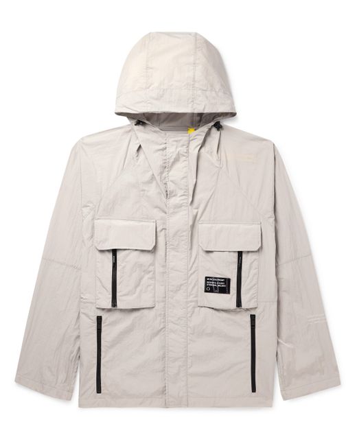 Moncler Genius 7 Moncler FRGMT Hiroshi Fujiwara Crinkled-Shell Hooded Jacket 2