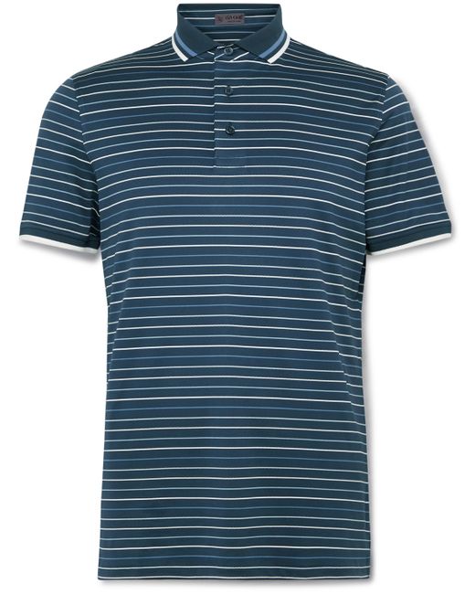G/Fore Striped Piqué Golf Polo Shirt S
