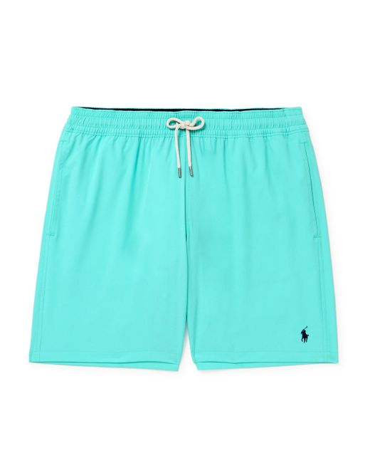 Polo Ralph Lauren Traveler Straight-Leg Mid-Length Recycled Swim Shorts S