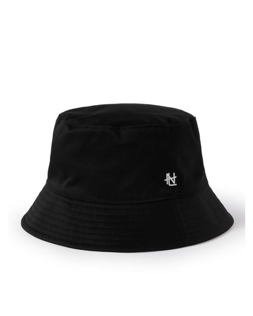 Nanamica Logo-Embroidered Cotton-Blend Twill Bucket Hat