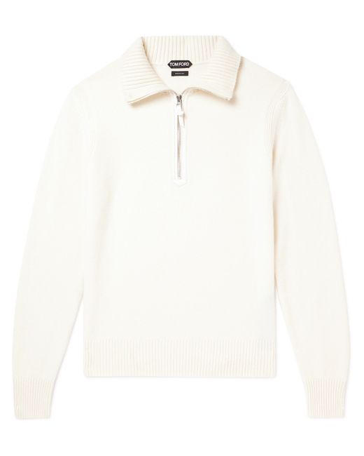 Tom Ford Wool-Blend Half-Zip Sweater IT 46