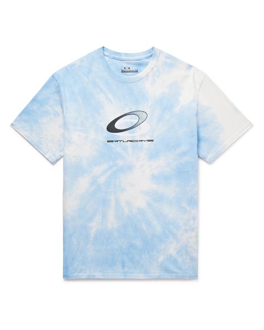 Saturdays NYC Oakley Logo-Print Tie-Dyed Cotton-Jersey T-Shirt S