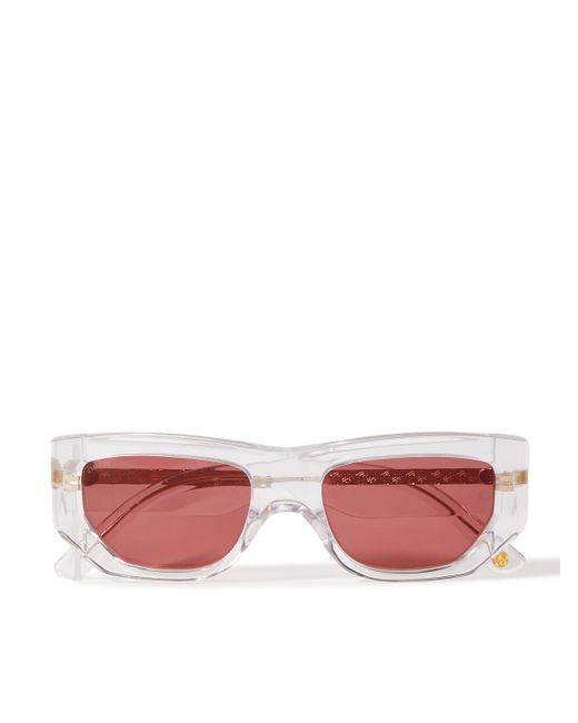 Kimeze Rectangular-Frame Acetate Sunglasses