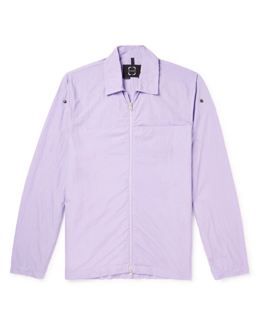 Saif Ud Deen Garment-Dyed Shell Overshirt S
