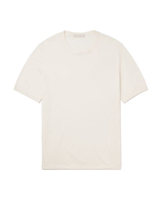 Saman Amel Slim-Fit Cotton and Cashmere-Blend T-Shirt IT 46