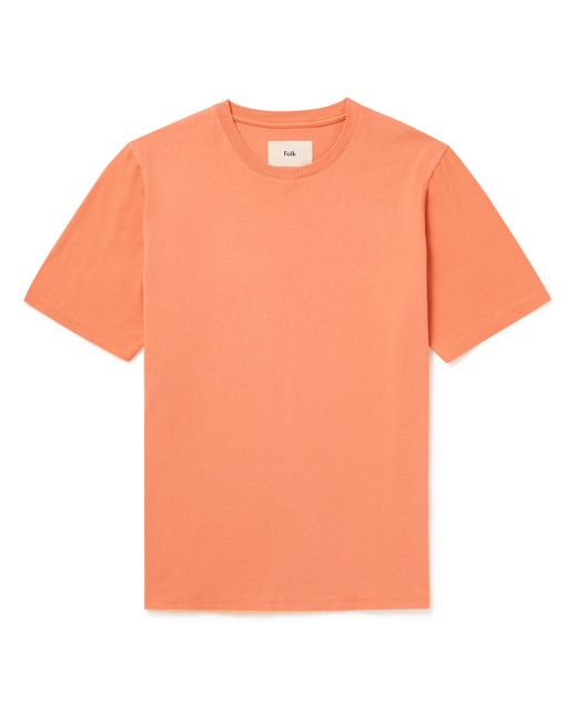 Folk Garment-Dyed Cotton-Jersey T-Shirt 1