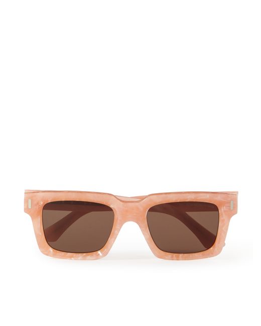 Cutler & Gross 1386 Square-Frame Acetate Sunglasses