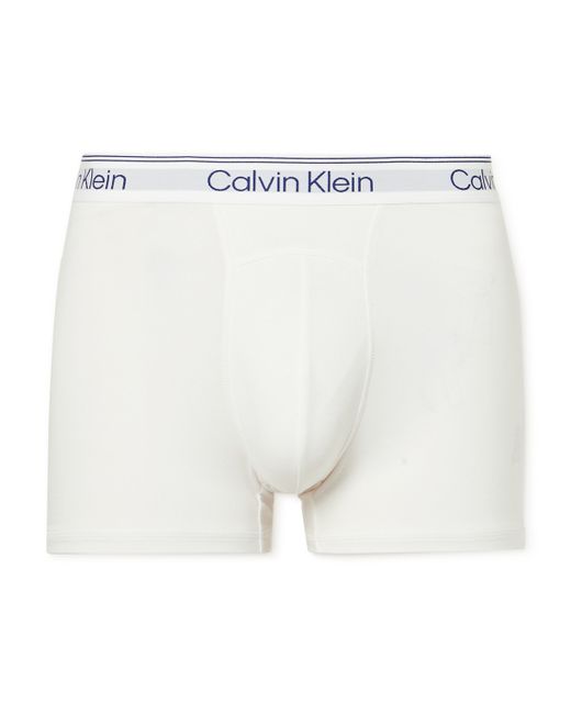 Calvin Klein Stretch-Cotton Boxer Briefs S