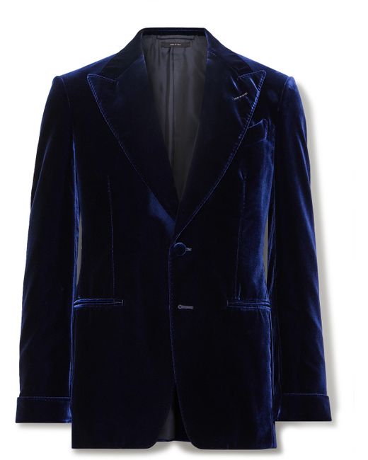 Tom Ford Shelton Slim-Fit Velvet Tuxedo Jacket IT 46