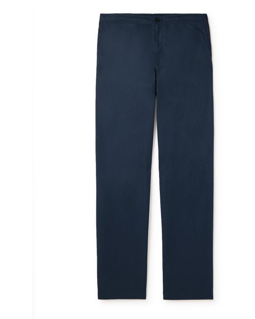 Theory Laurence Straight-Leg Cotton-Blend Twill Trousers UK/US 28