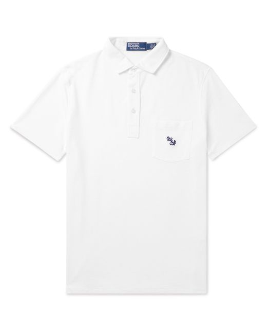 Polo Ralph Lauren Logo-Embroidered Cotton-Piqué Polo Shirt XS