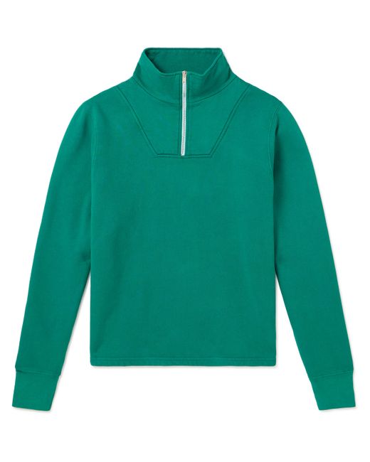 Les Tien Yacht Cotton-Jersey Zip-Up Sweatshirt XS