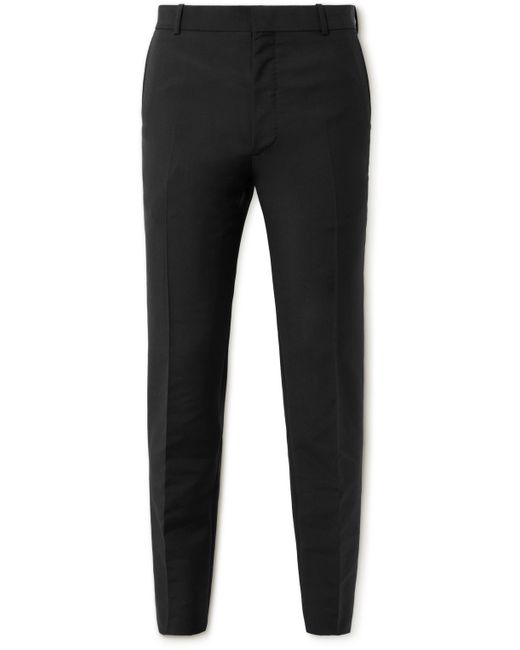 Alexander McQueen Slim-Fit Pleated Wool and Mohair-Blend Suit Trousers IT 46