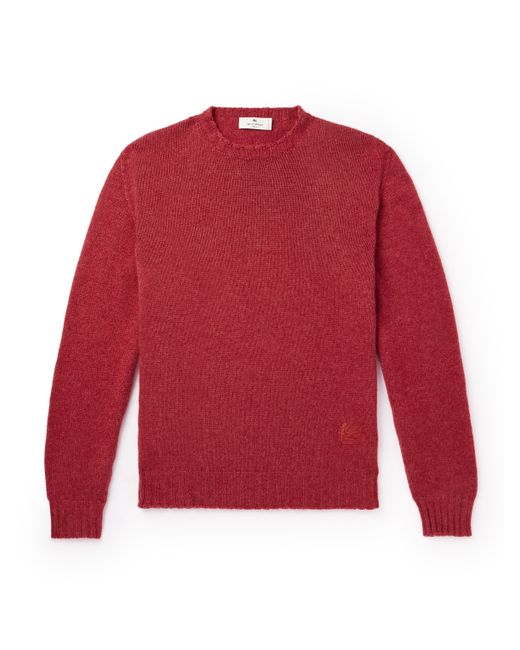 Etro Logo-Embroidered Cashmere Sweater S