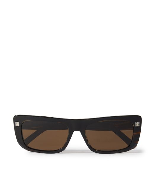 Givenchy GV Day Square-Frame Marbled Acetate Sunglasses