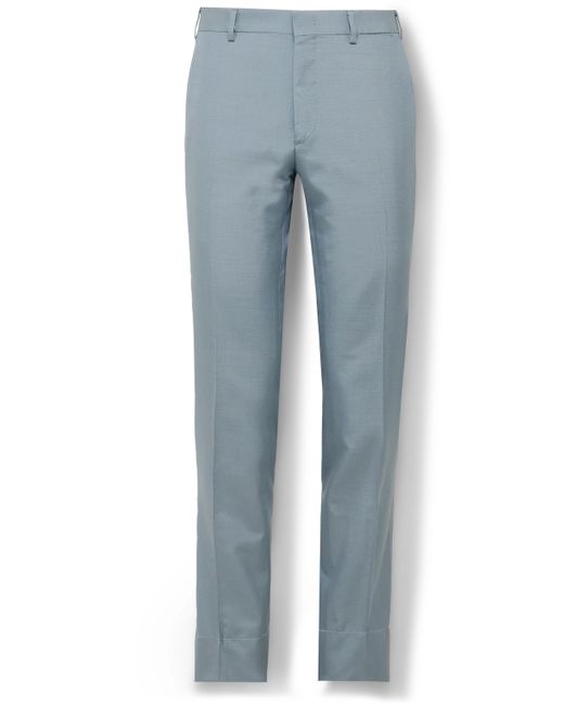 Brioni Slim-Fit Silk Suit Trousers IT 44