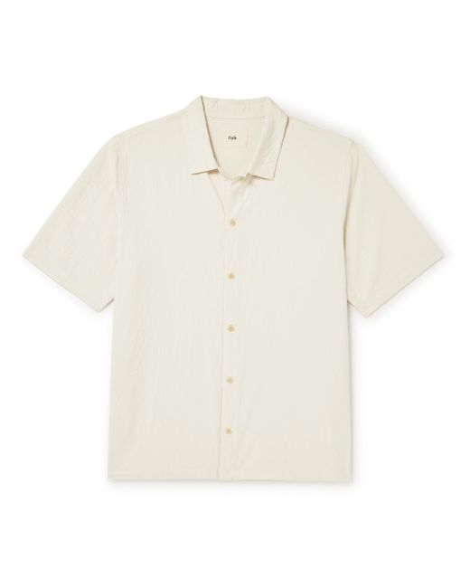 Folk Gabe Crinkled-Cotton Shirt 1