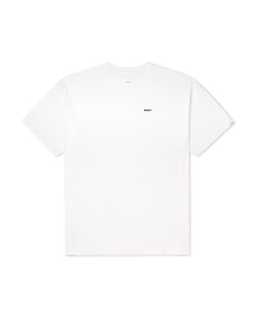 Wtaps Logo-Embroidered Cotton-Jersey T-Shirt S