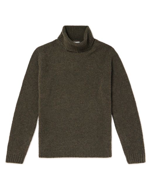 Canali Wool-Blend Bouclé Rollneck Sweater IT 46