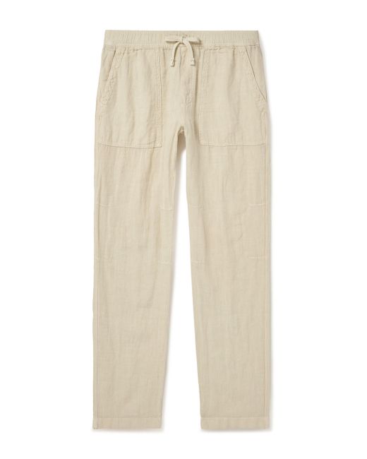 Faherty Linen Drawstring Trousers S
