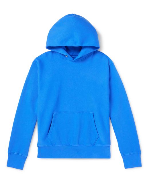 Les Tien Garment-Dyed Cotton-Jersey Hoodie XS