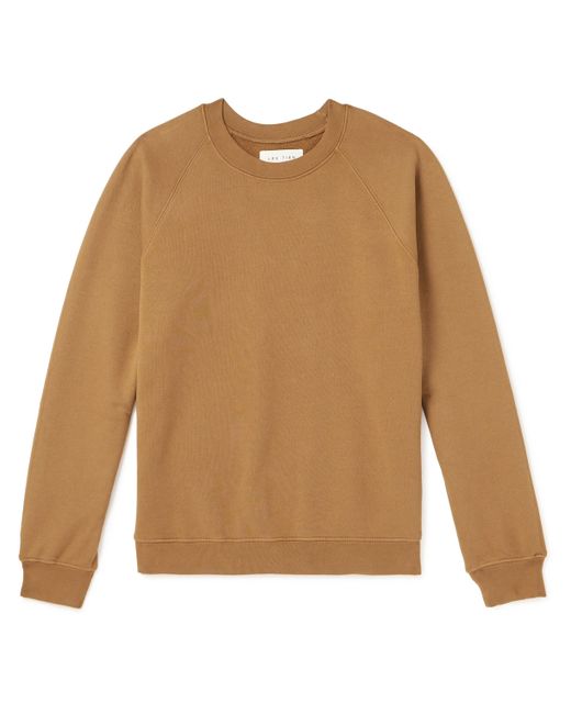 Les Tien Garment-Dyed Cotton-Jersey Sweatshirt S