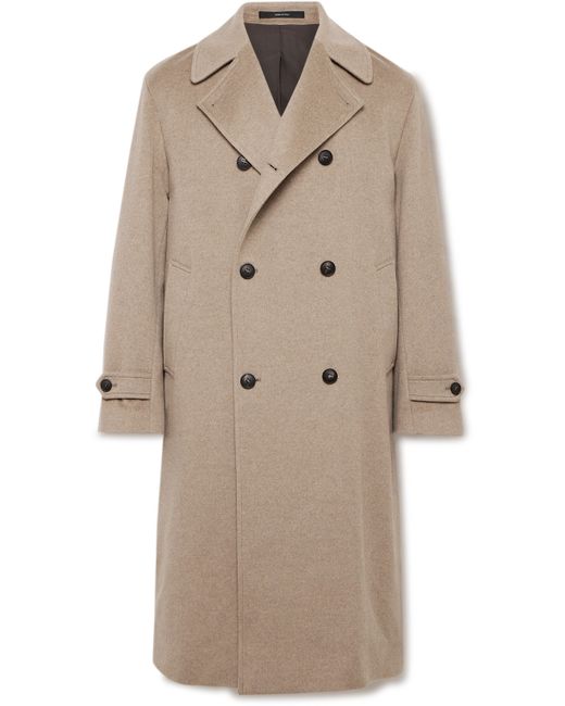 Saman Amel Double-Breasted Cashmere Coat IT 46
