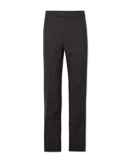 Kingsman Straight-Leg Puppytooth Wool Suit Trousers IT 46