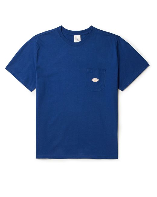Nudie Jeans Leffe Logo-Appliquéd Cotton-Jersey T-Shirt XS