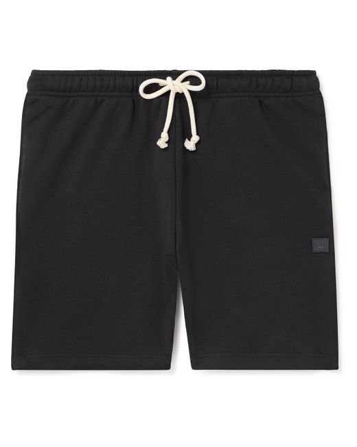 Acne Studios Forge Straight-Leg Cotton-Jersey Drawstring Shorts XS