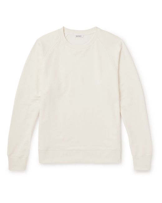 Norse Projects Kristian Organic Cotton and Linen-Blend Jersey Sweatshirt XS
