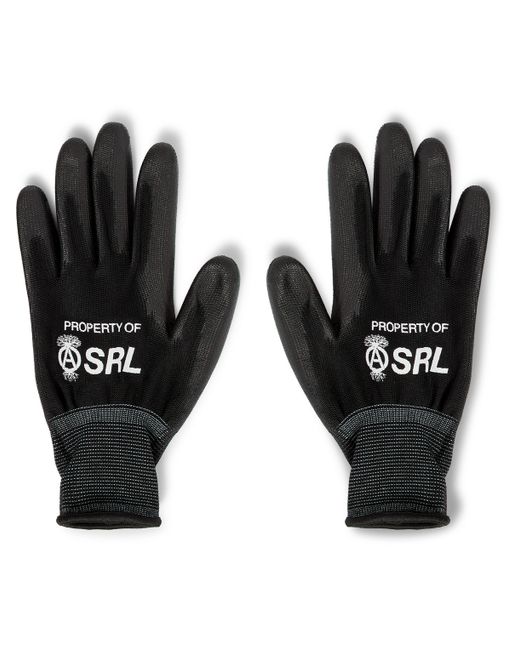 Neighborhood SRL Logo-Print Ten Pack Stretch-Shell Gloves